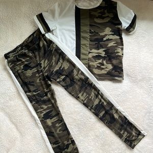 SHEIN shirt and leggings set